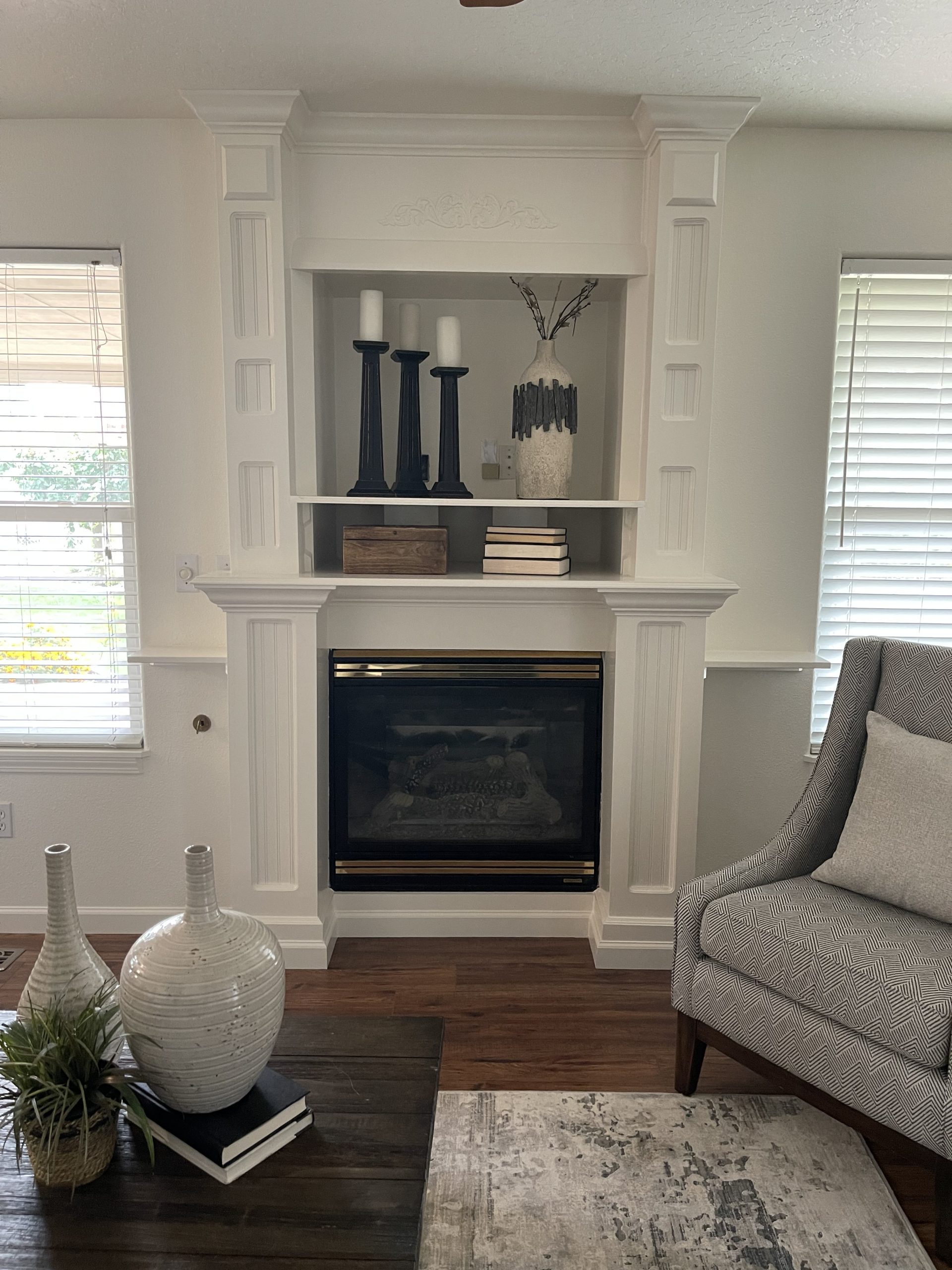 Fireplace Mantle Painting In Nampa Idaho