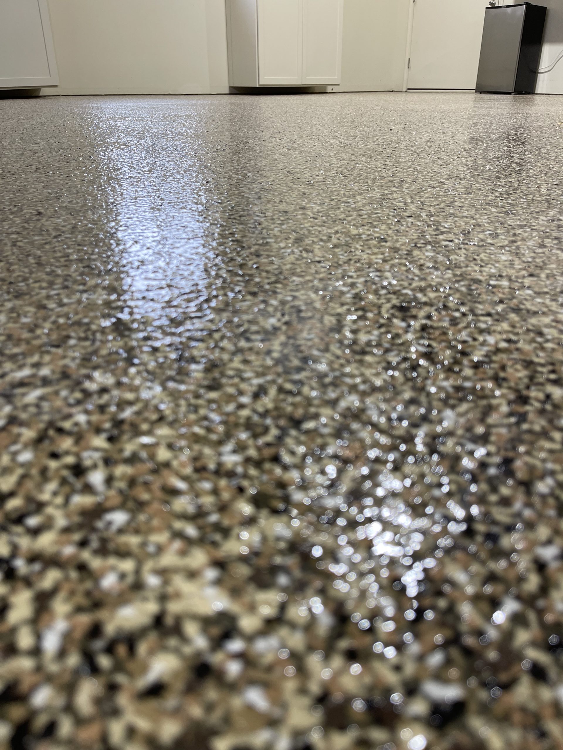 Epoxy Flake Floor Installed By Idaho Specialty Coatings